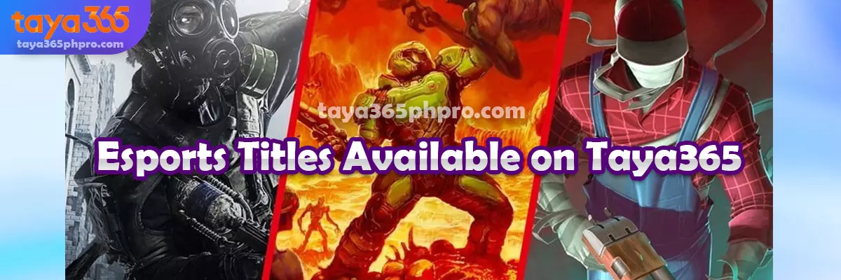 Esports Titles Available on Taya365