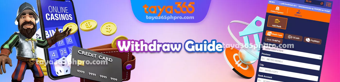 Taya365 Withdrawal Guide