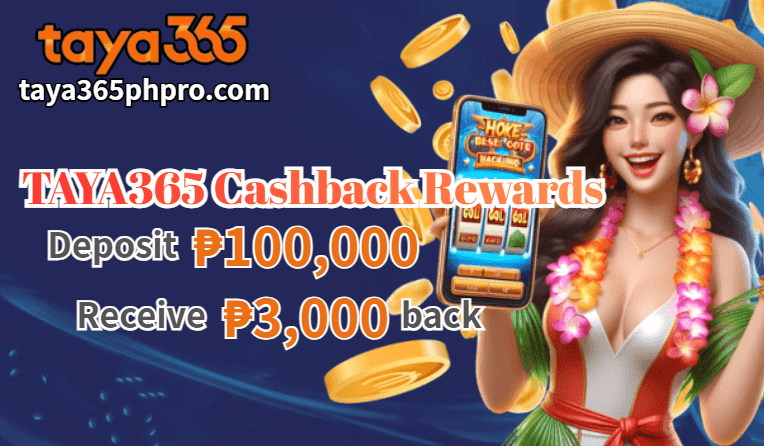 taya365 cashback rewards